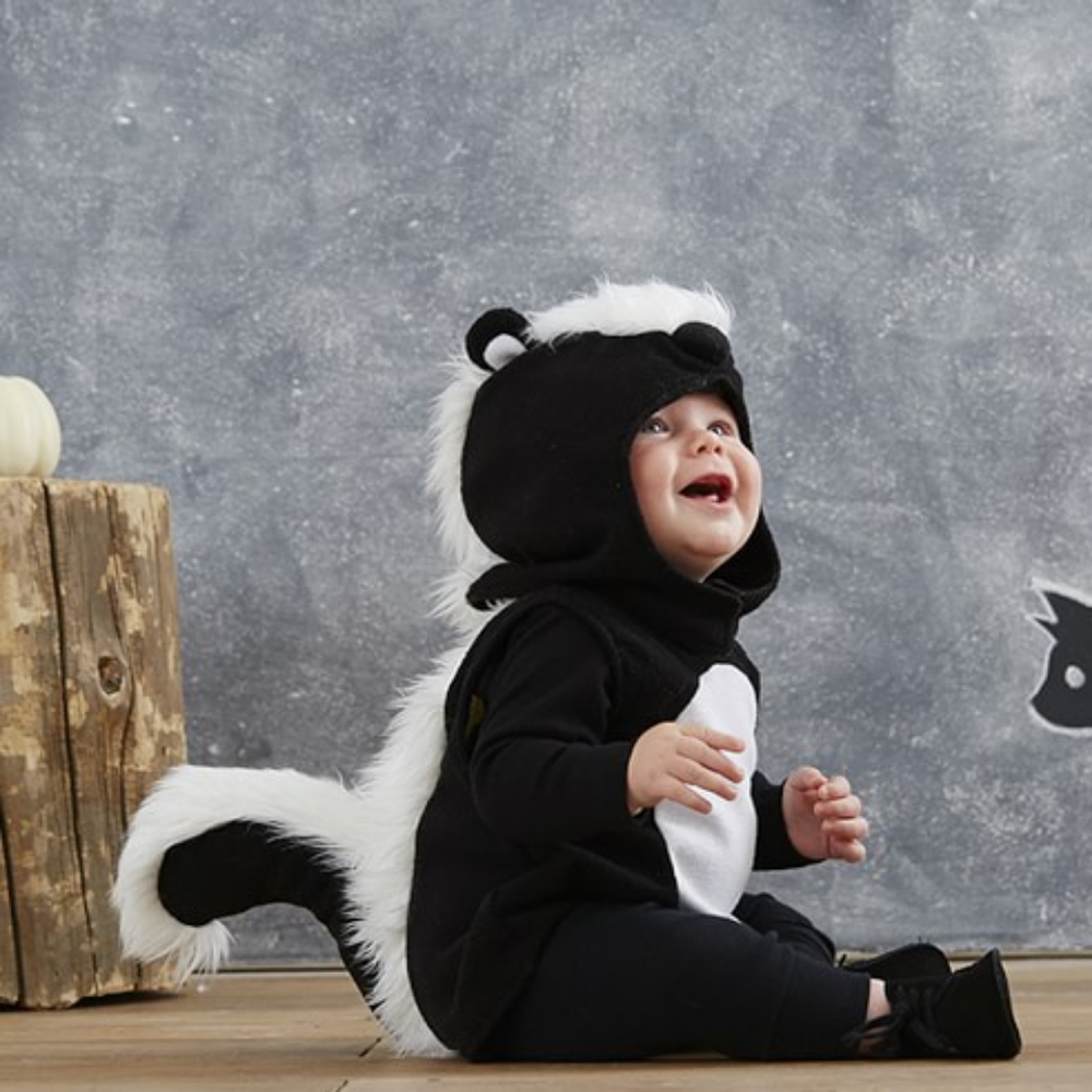 Pottery Barn Toddler Skunk Halloween Costume